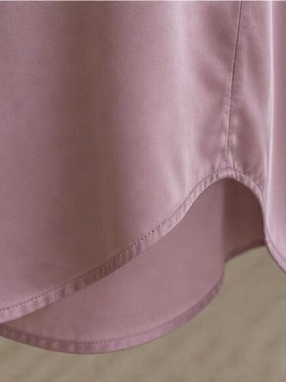 Mauve Ruffle Blouse - Picture 6 of 6
